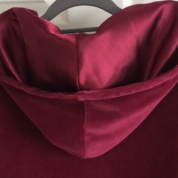 N.Y.L Velour Zippered Jacket Size 1X - Picture 6 of 8